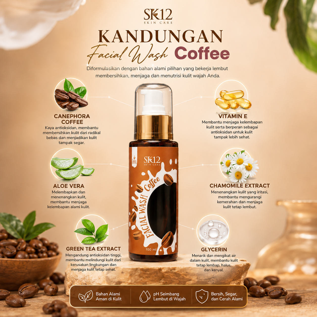 Facial Wash Coffe